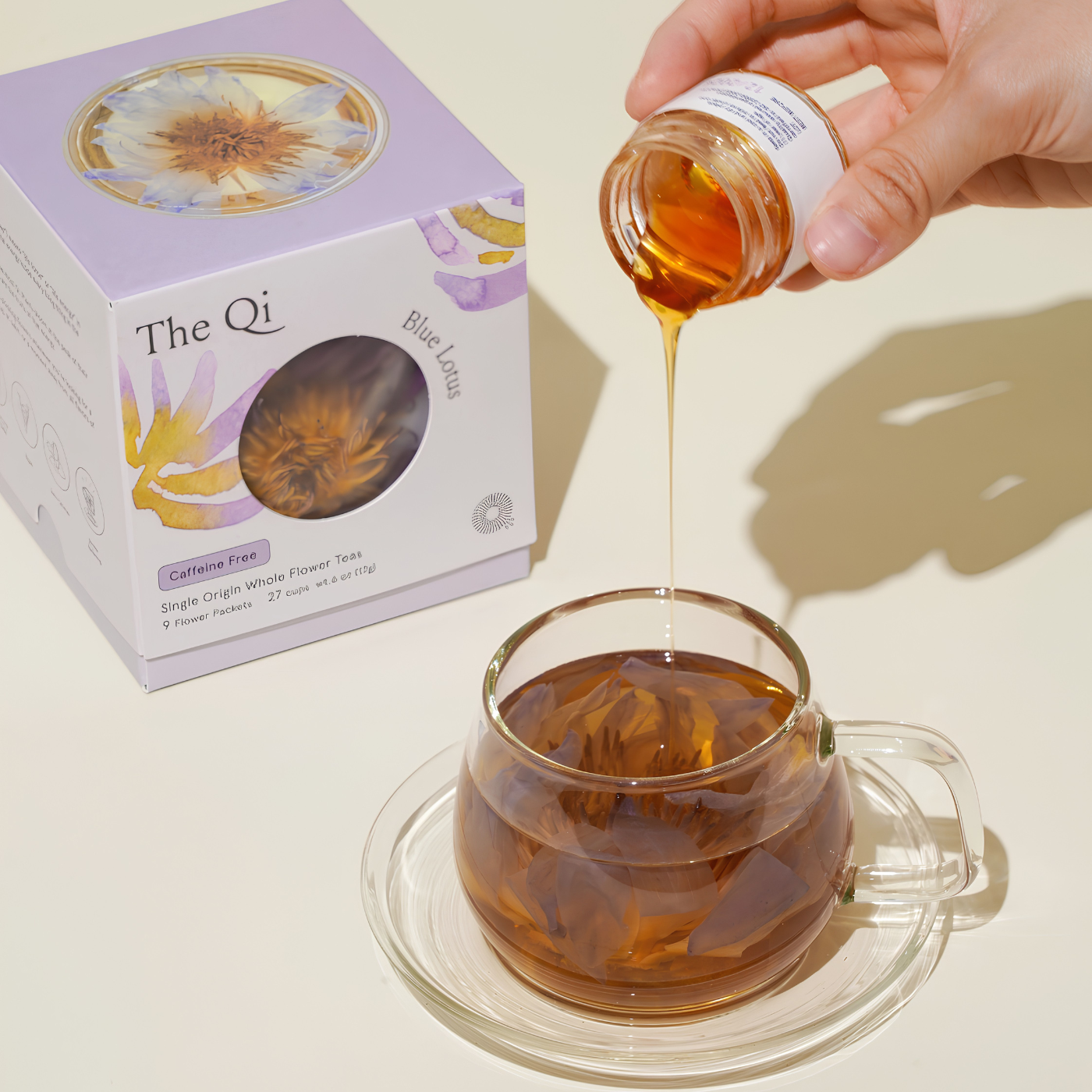 The Qi Blue Lotus Flower Tea (Herbal Tea/Tisane)