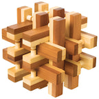 Bamboozlers wooden brainteaser puzzle