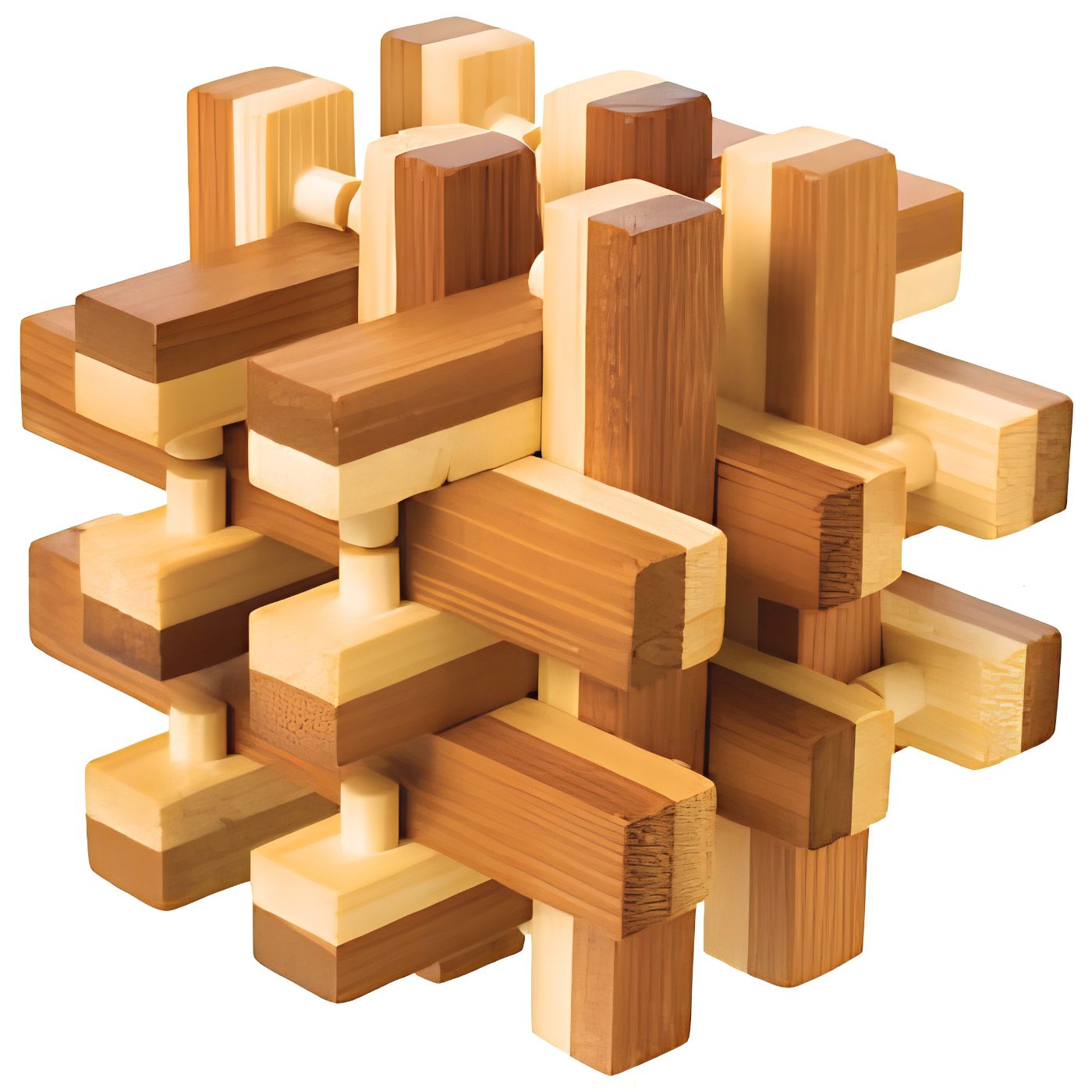 Bamboozlers wooden brainteaser puzzle