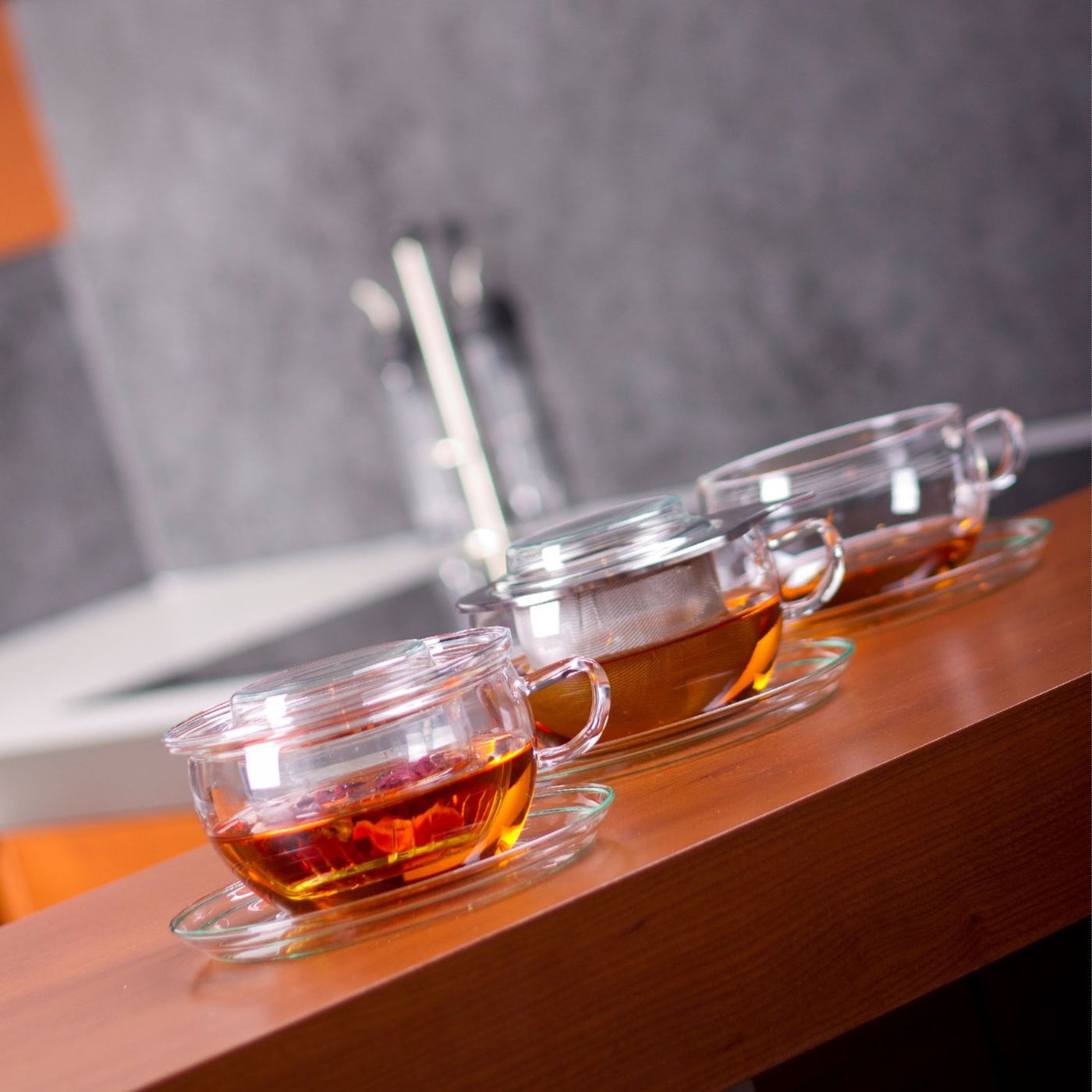 Trendglas Jena glass tea cup set