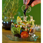 Trendglas Jena glass tea cup as mini salad bowl