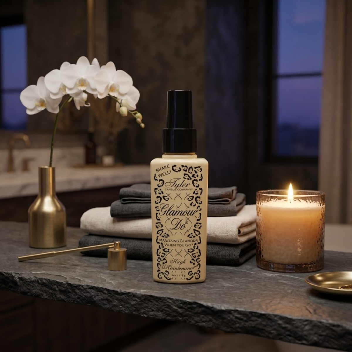 Tyler Glamour Do® Spray | High Maintenance Luxury Toilet Spray, 4 oz