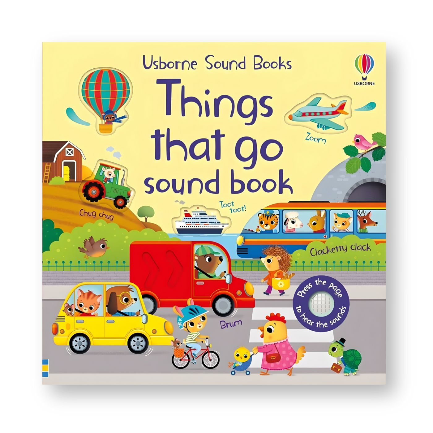 Usborne Things That Go Sound Book – Interactive Board Book