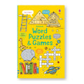 Usborne Word Puzzles & Games Book – Brain Teasers, Crosswords, and Word Riddles for Kids