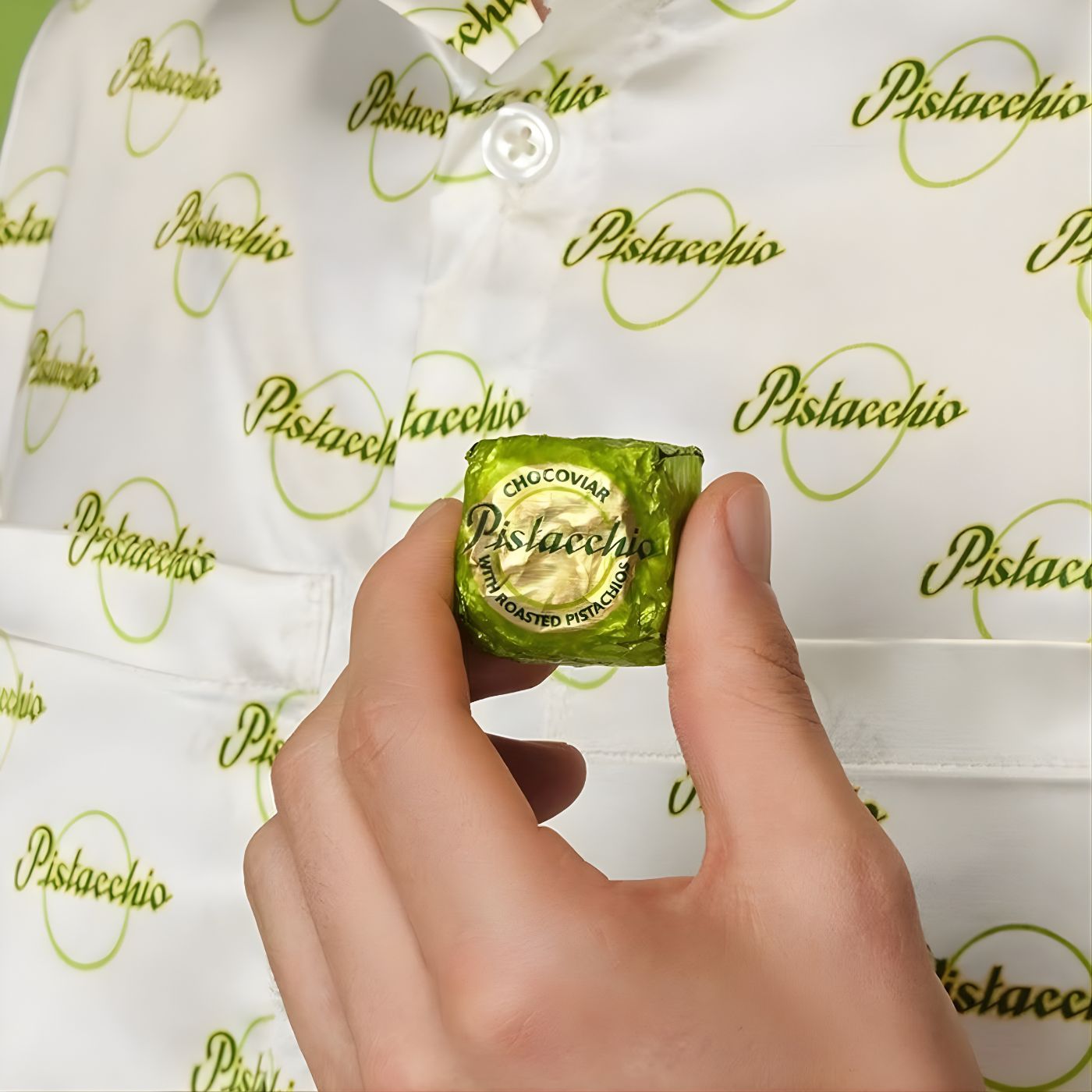 Venchi pistachio chocolate Chocoviar extra dark size