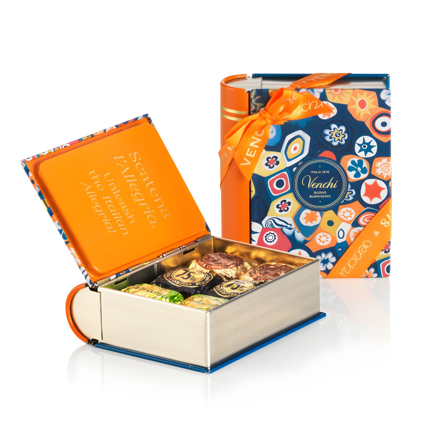 Venchi Murrine mini gourmet chocolate gift box tin