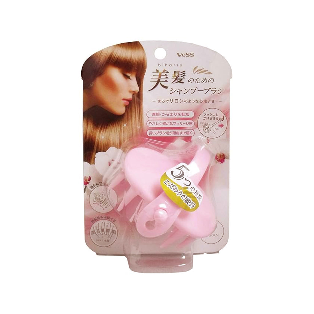 Vess Bihatsu Shampoo Brush packaging front view