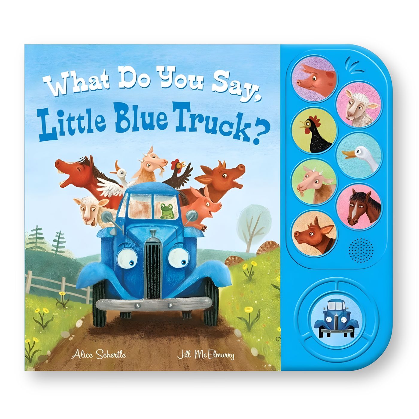 What Do You Say, Little Blue Truck? Sound Book