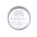 Whispering Willow Lavender Hand and Cuticle Salve in reusable tin