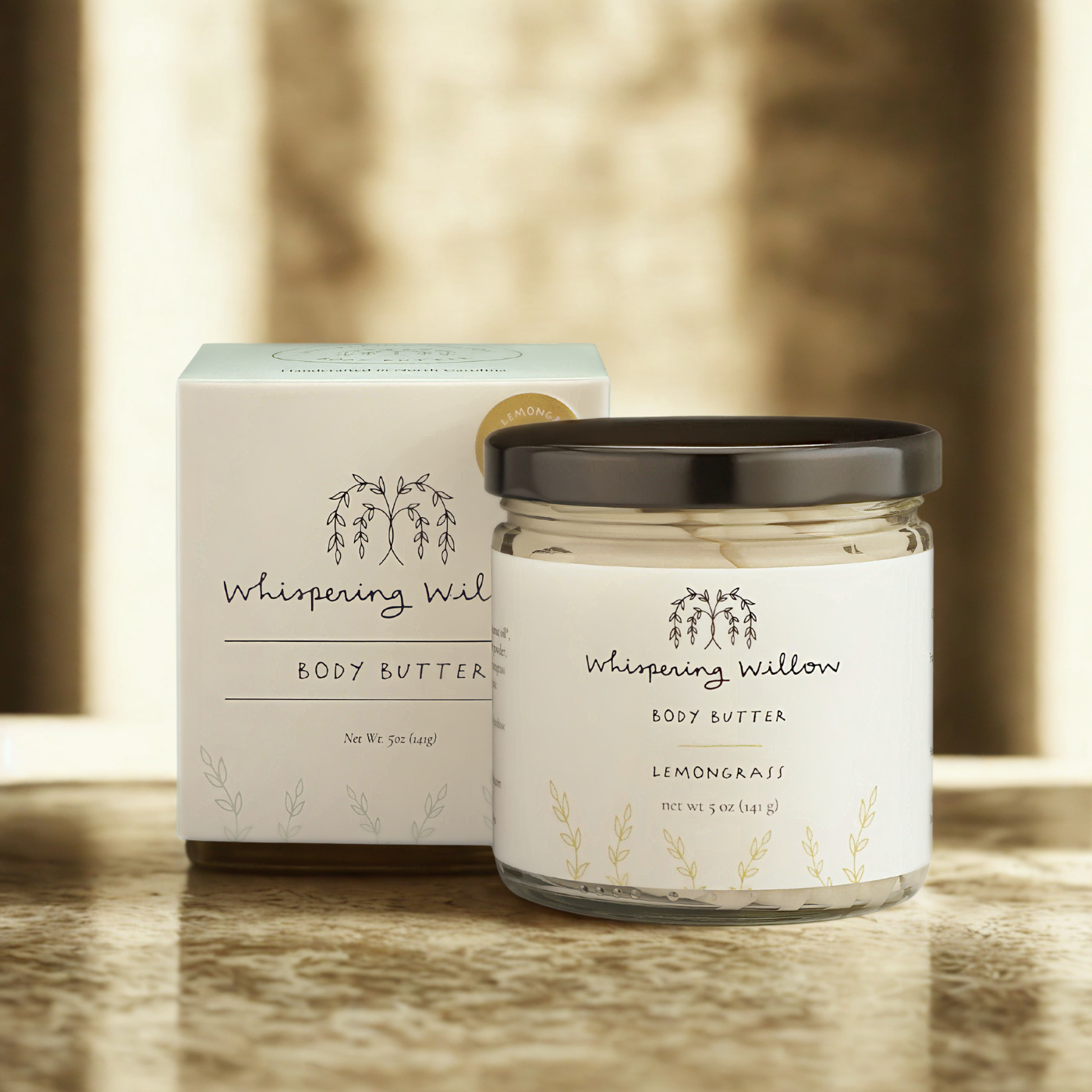 Whispering Willow Body Butter back grand
