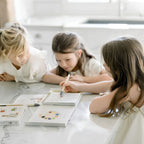 Toddler water reveal book with reusable color-changing pages