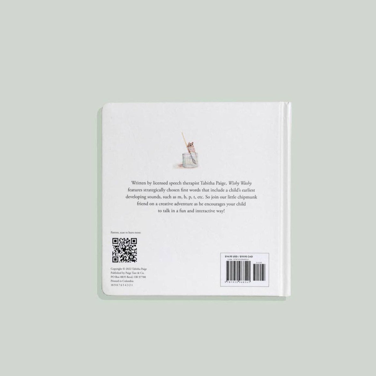 Interactive early language board book for little learners
