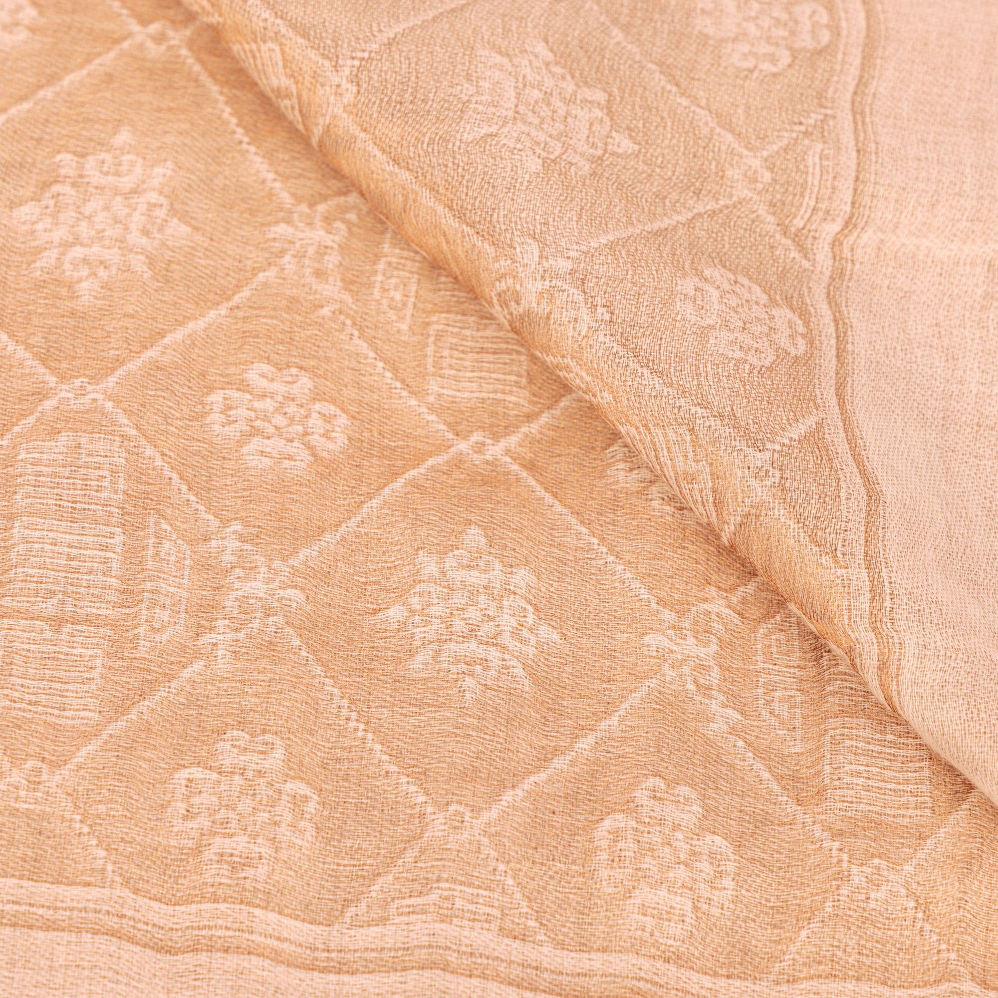 Zhen Shan Ren Long Scarf Rose Gold Details - Shen Yun Collections