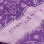 Zhen Shan Ren Long Scarf Purple Signature - Shen Yun Collections