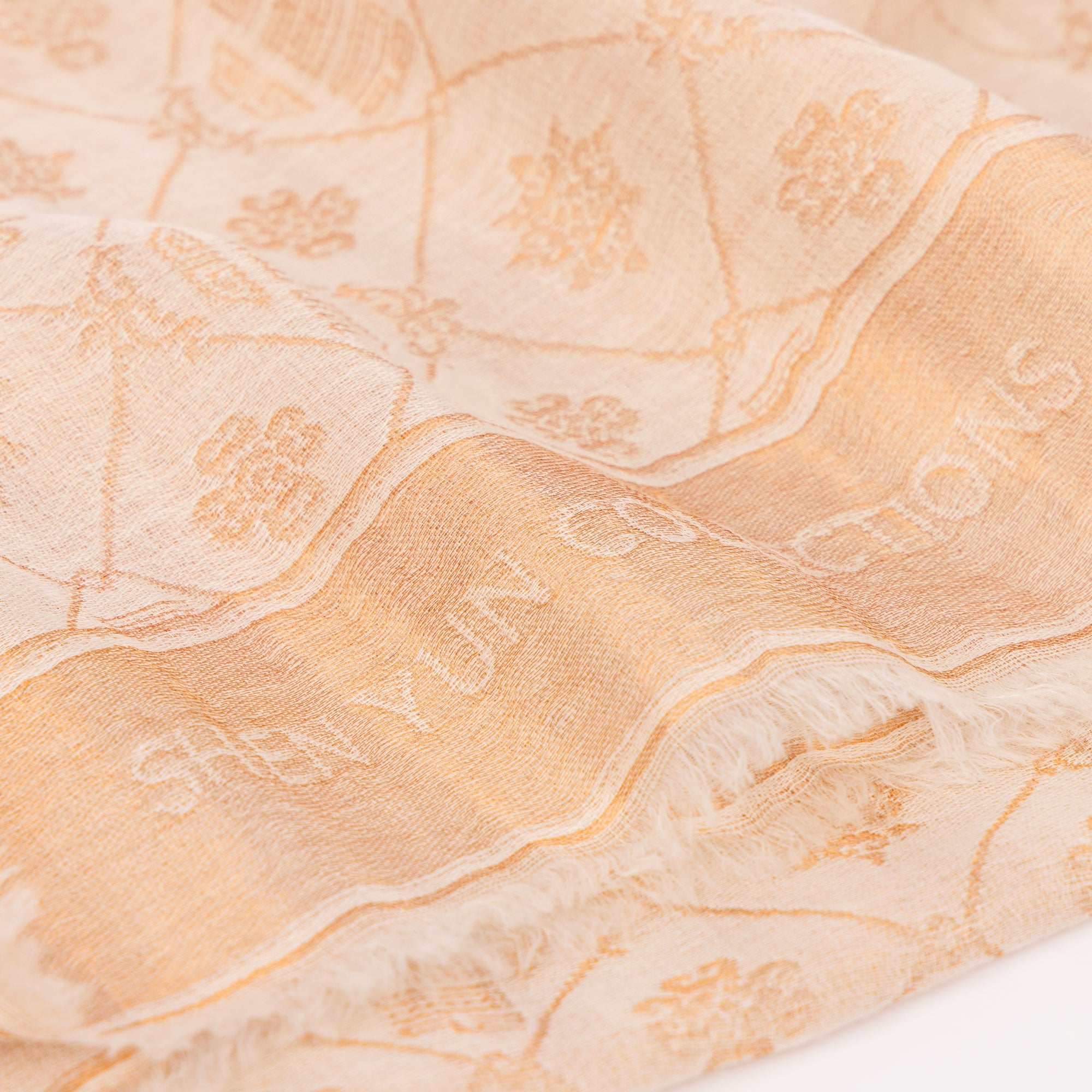 Zhen Shan Ren Long Scarf Rose Gold Signature - Shen Yun Collections