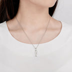 Zhen Shan Ren Words Silver Necklace Modeling - Shen Yun Collections
