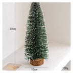 Green Velvet Christmas Tree – Desktop Decoration