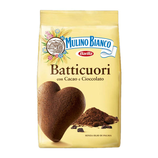 Batticuori Cookies with Cocoa and Dark Chocolate