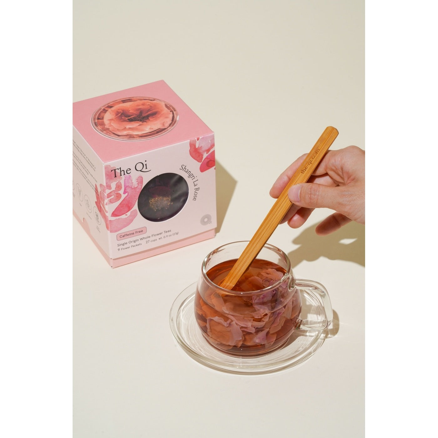 The Qi Shangri-La Rose Flower Tea