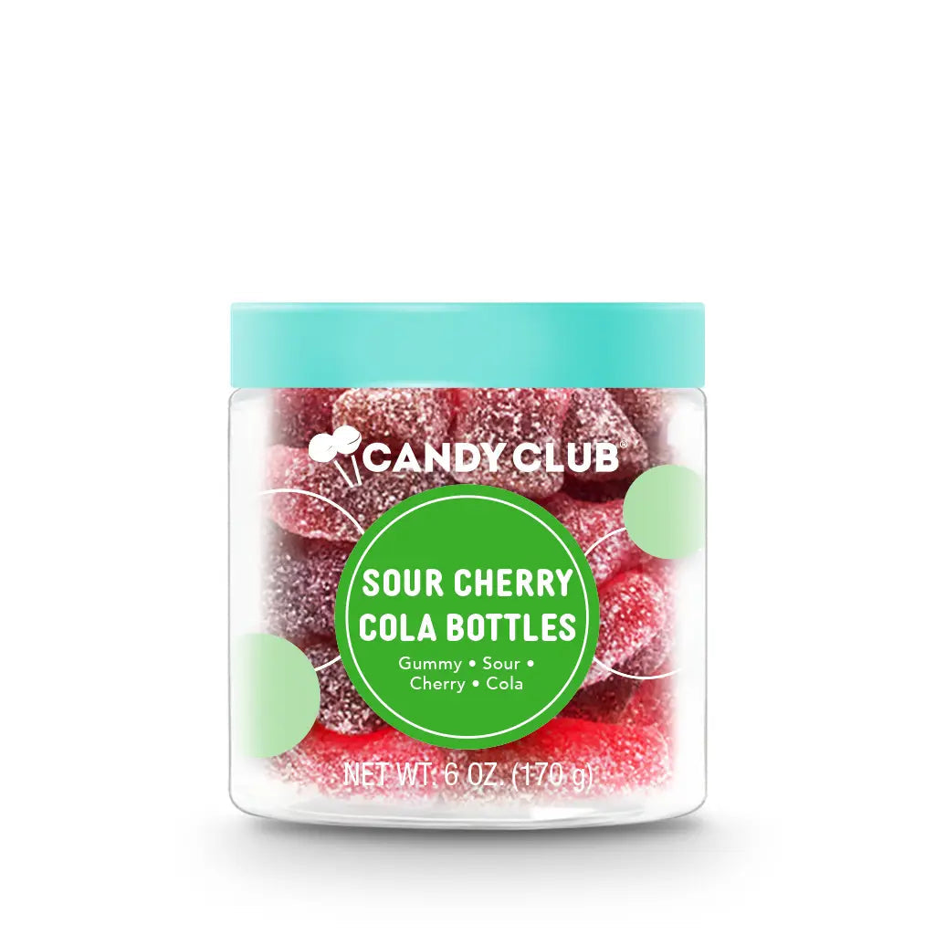 Sour Cherry Cola Bottle Gummies