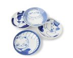 4 Cats Assorted Plate Set