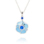 Windmill Grace Necklace Blue - Shen Yun Collections