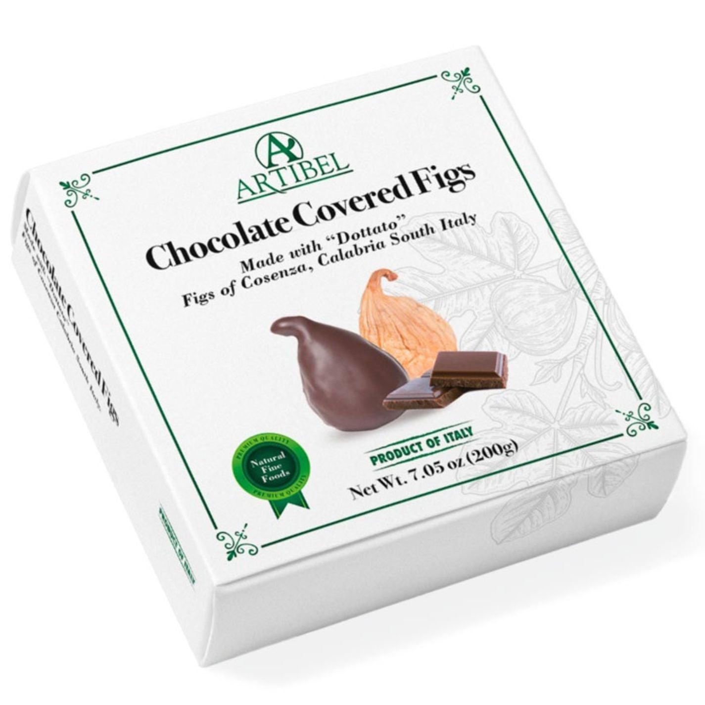 Artibel Dried Figs Dottato Chocolate Covered 200 Gr