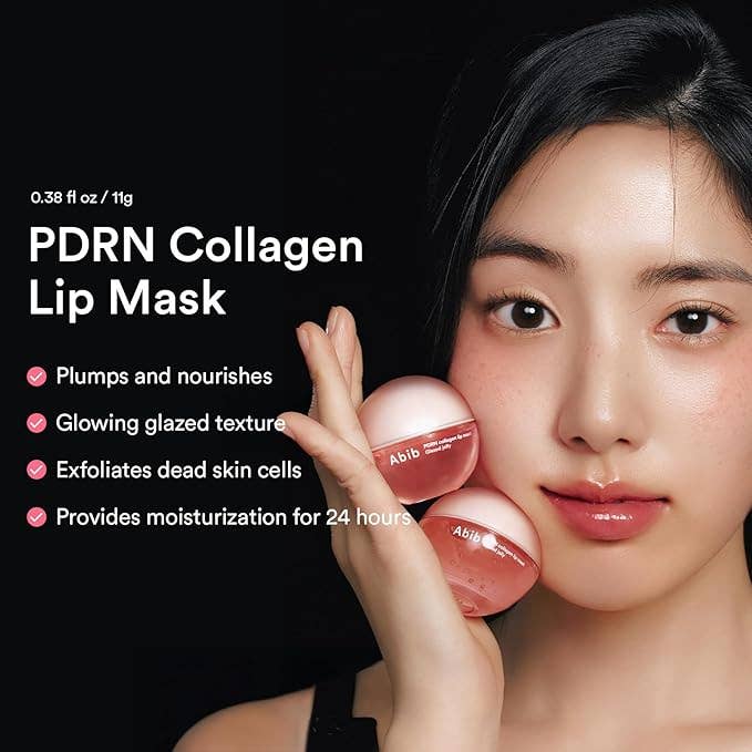 Abib glazed jelly lip mask hydrating collagen lip treatment