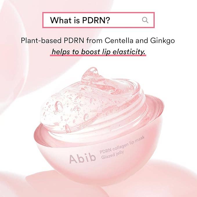 Abib glazed jelly lip mask hydrating collagen lip treatment