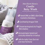 Earth Mama Organics Calming Lavender Castile Baby Wash