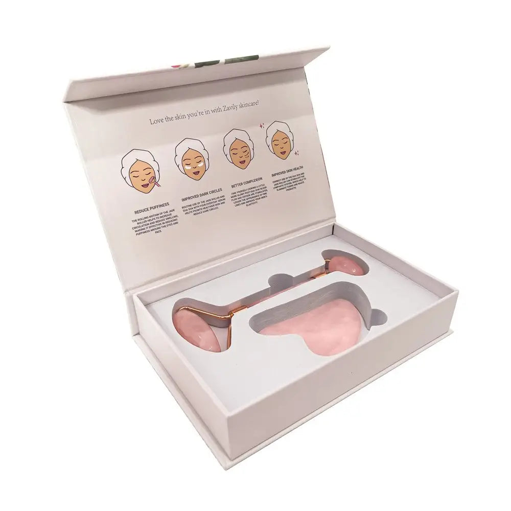 Jade Roller and Gua Sha Set
