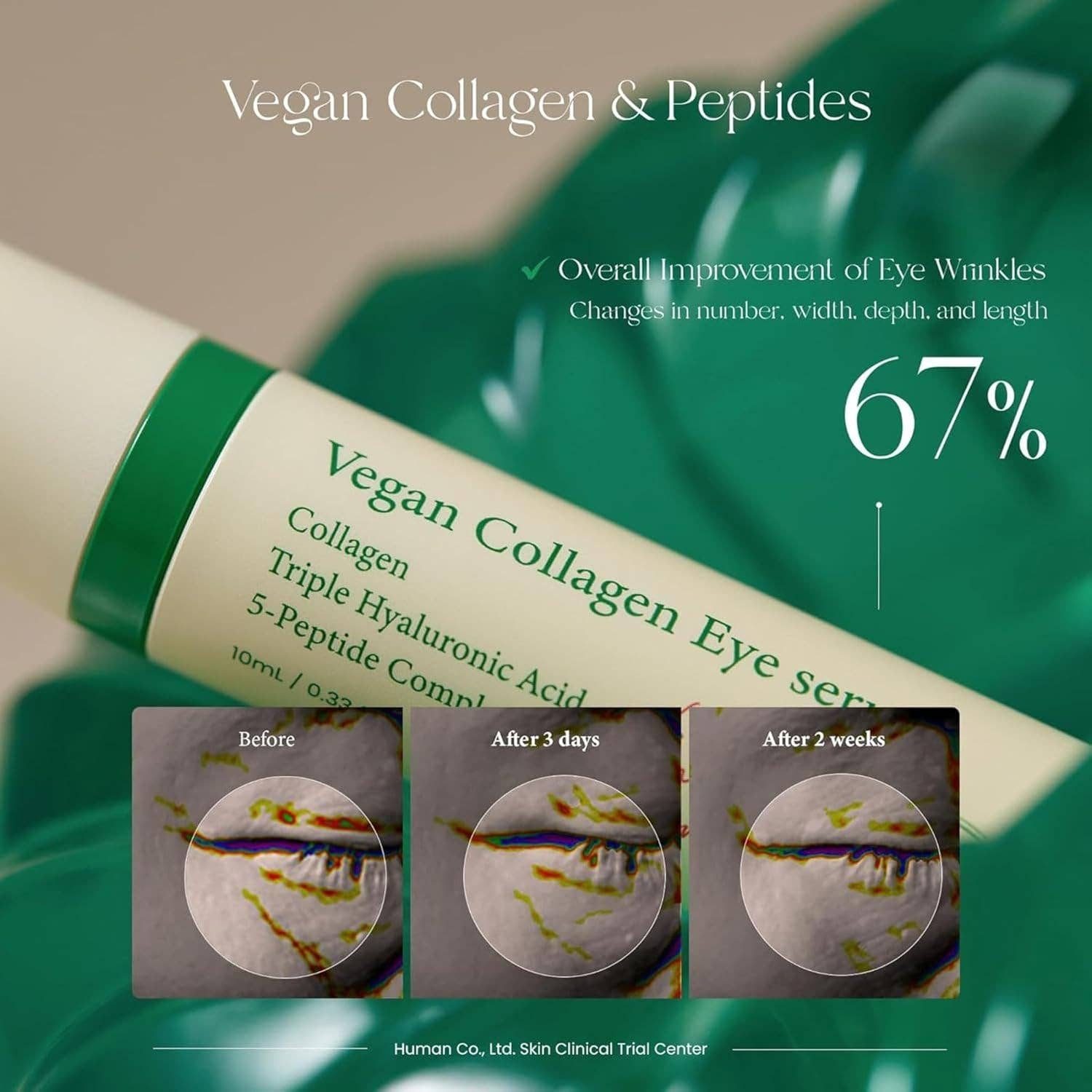 AXIS-Y vegan collagen eye serum for dark circles and fine lines
