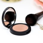Taylor Made Organics organic pressed blush in brave precious elegant shades