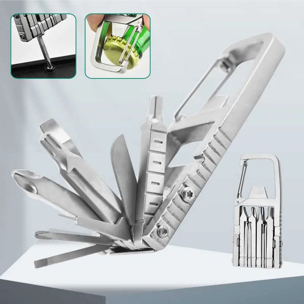 The Fix Is In: Multi-Tool, Carabiner & Bottle Opener
