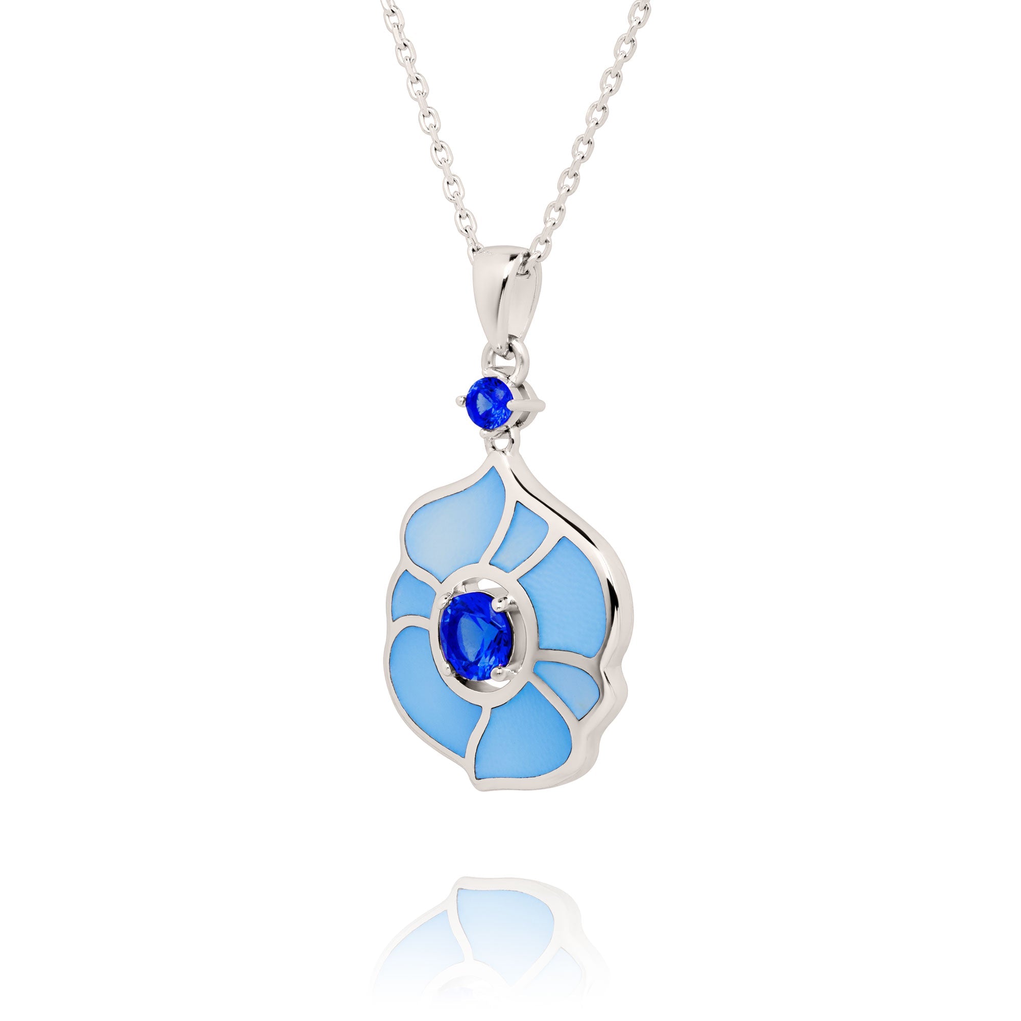 Windmill Grace Necklace Blue Side - Shen Yun Collections