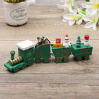 Wooden Christmas Toy Train For Children