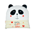 Animal Pillows, Decoration, Throw Pillows, Tigres - Panda "Today is Your Day"