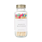 Multicolor Rainbow Safety Matches - 60 Count, 3.75"