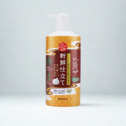 Japanese botanical body wash