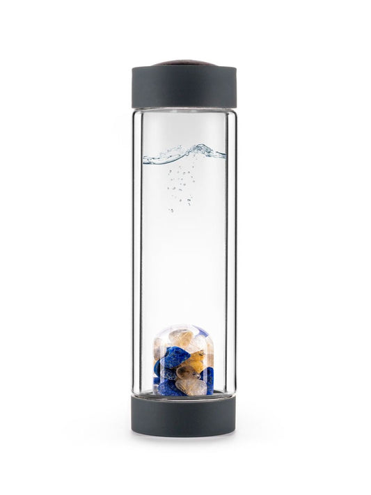 Vitajuwel Via Heat Inspiration | Double-Walled Tea Bottle With
Crystals