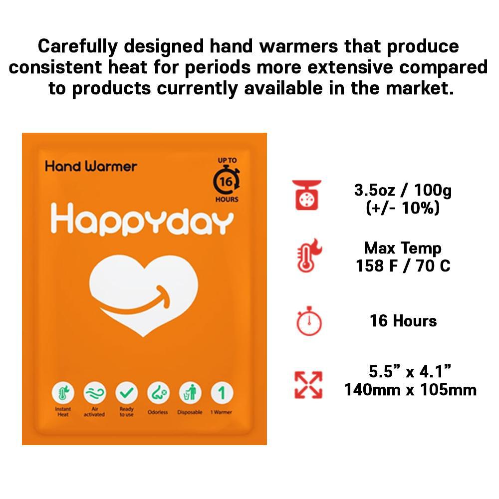 HappyDay Hand Warmer / Single use 16 hours