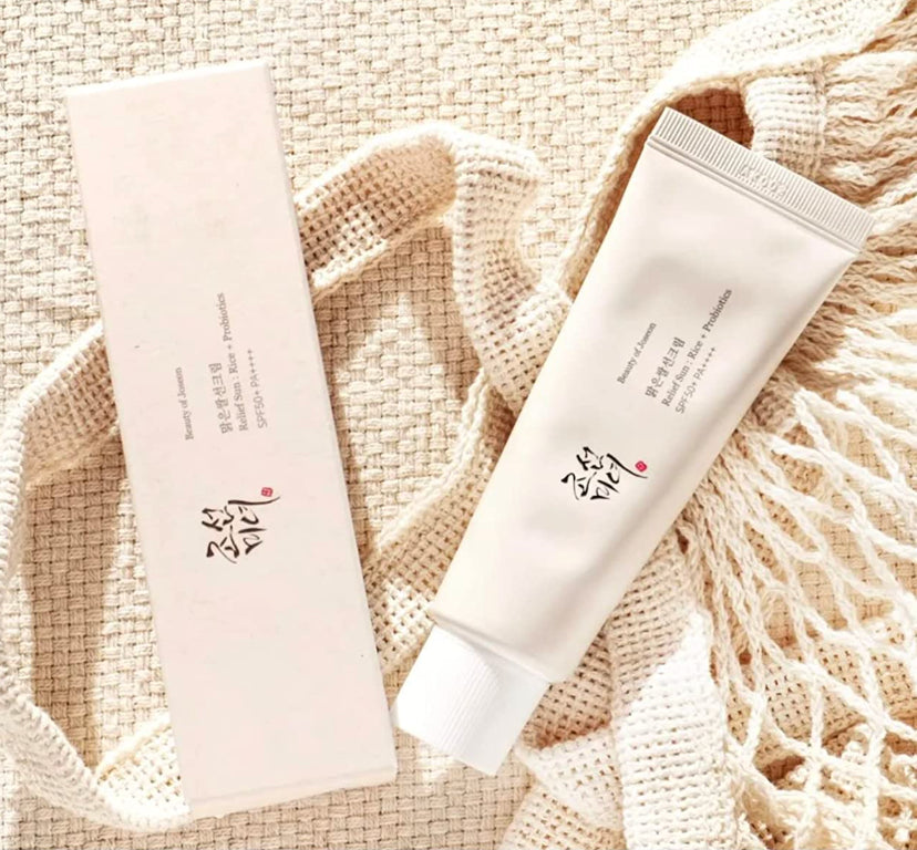 Beauty of Joseon Relief Sun Rice + Probiotics SPF 50+ PA++++ sunscreen 50 mL box