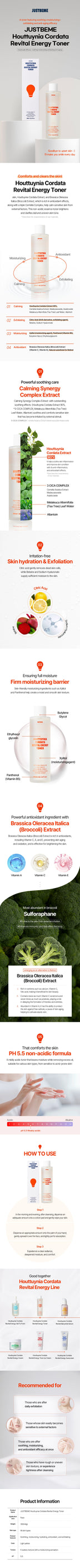 Justbeme Energy Toner /300ml