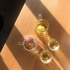 Blooming floral tea featuring lotus, rose and chrysanthemum