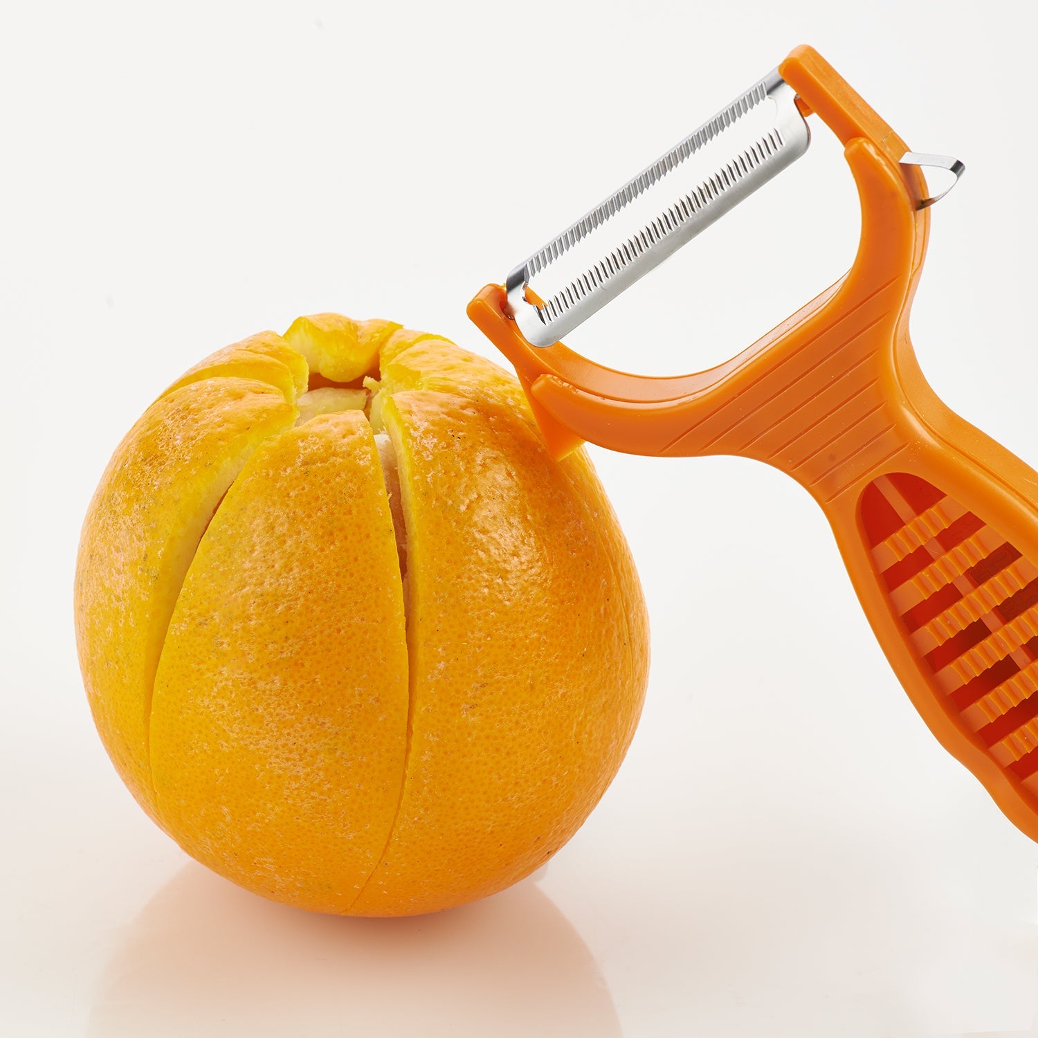 borner 6 in 1 garnish peeler multifunction vegetable and fruit peeler with grater