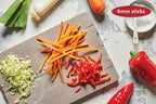 borner multi dicer and julienne cutter vegetable slicer with stainless steel blades