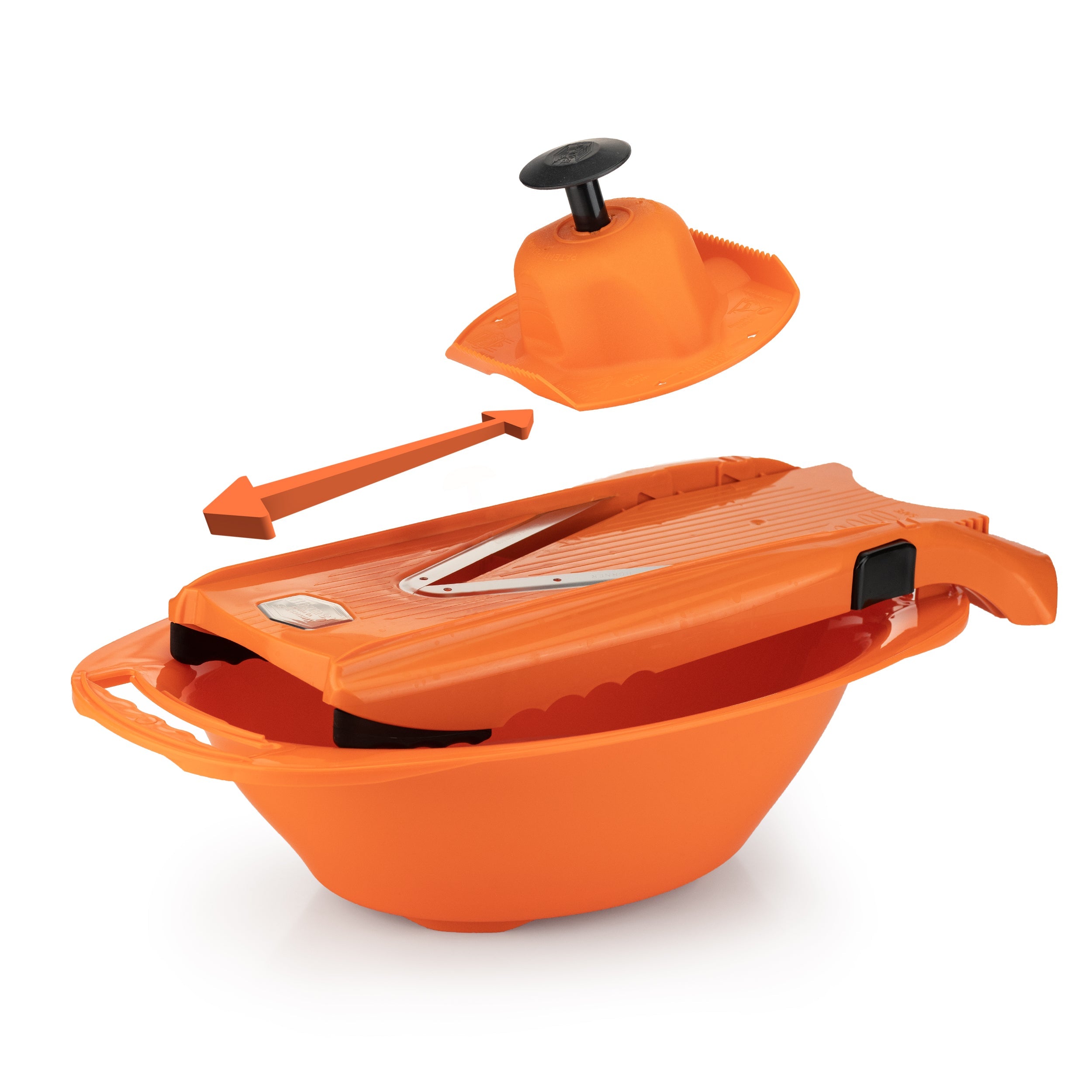 borner powerline bowl with sieve insert vegetable slicer collection bowl and strainer