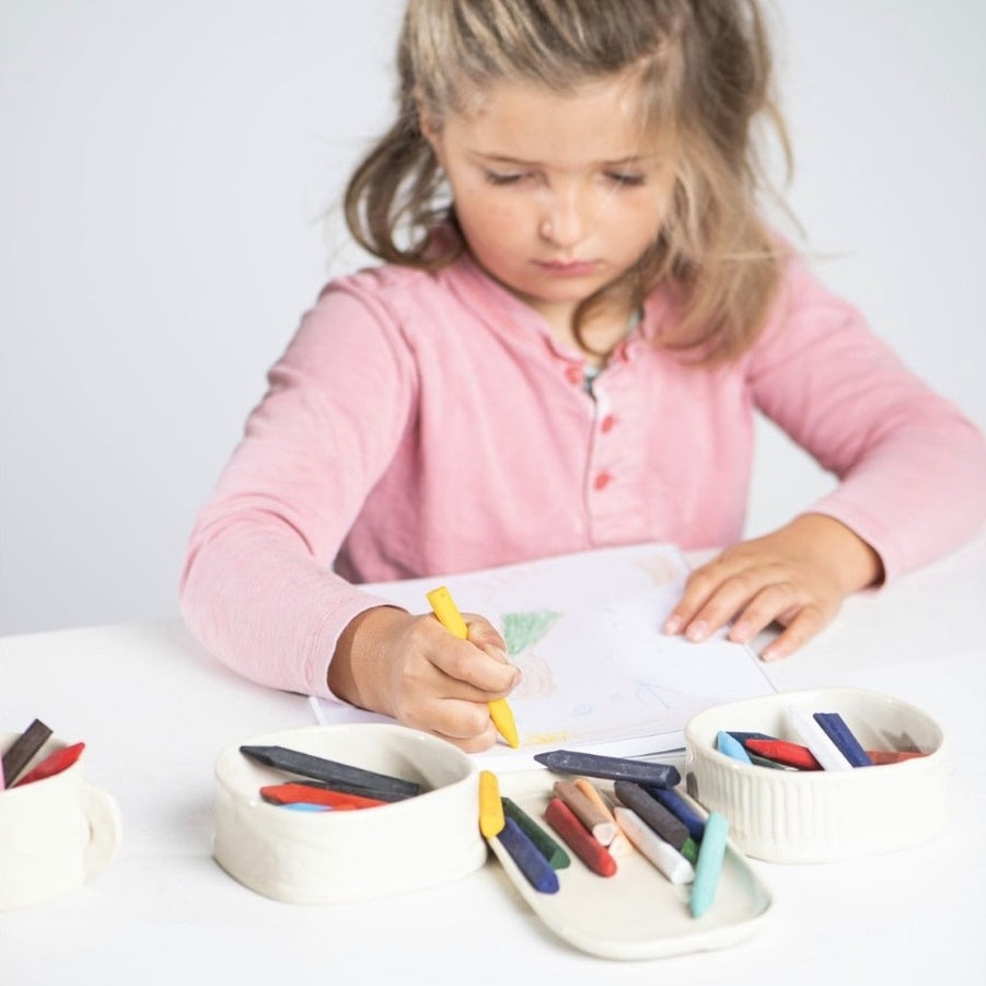 Eco-Kids Beeswax Crayons - Triangle