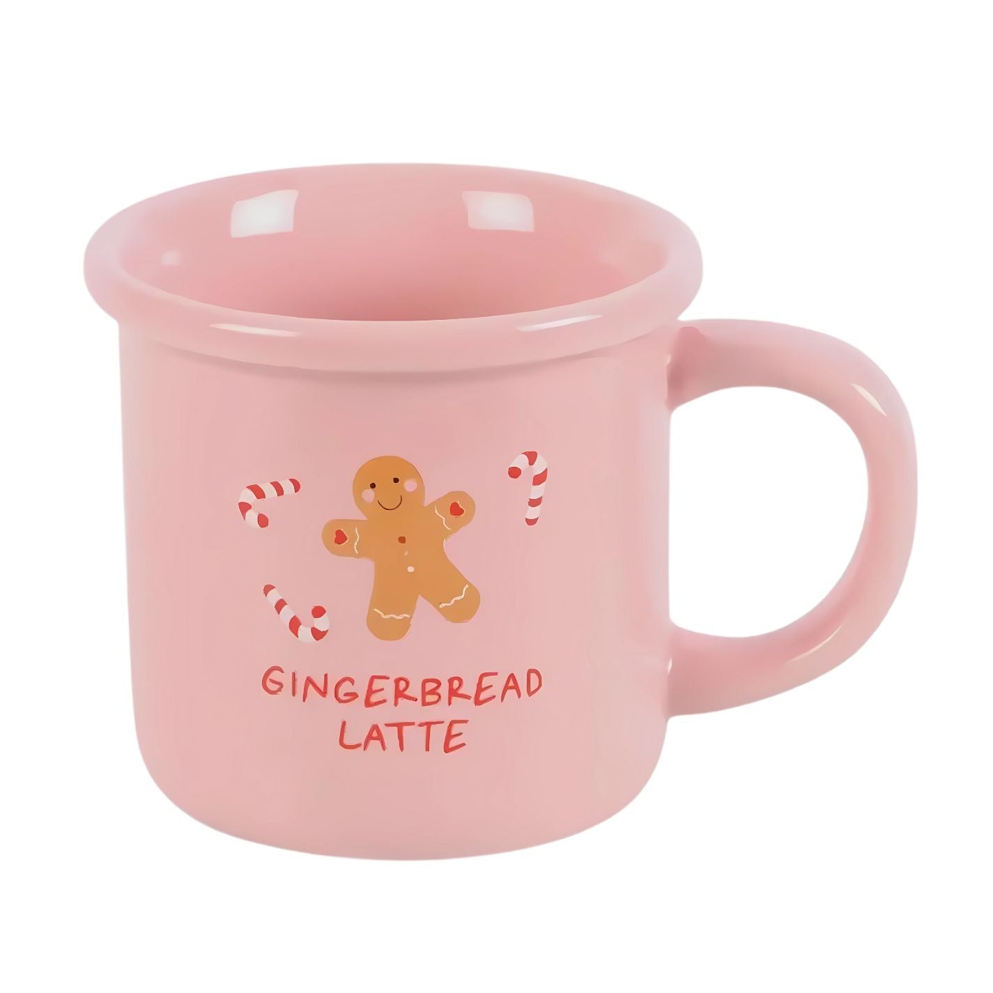 Pink Gingerbread Latte Mug