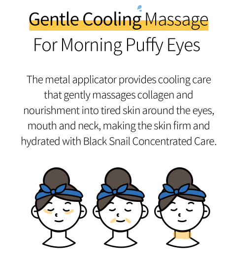 FARMSTAY Black Snail Premium Rolling Eye Serum